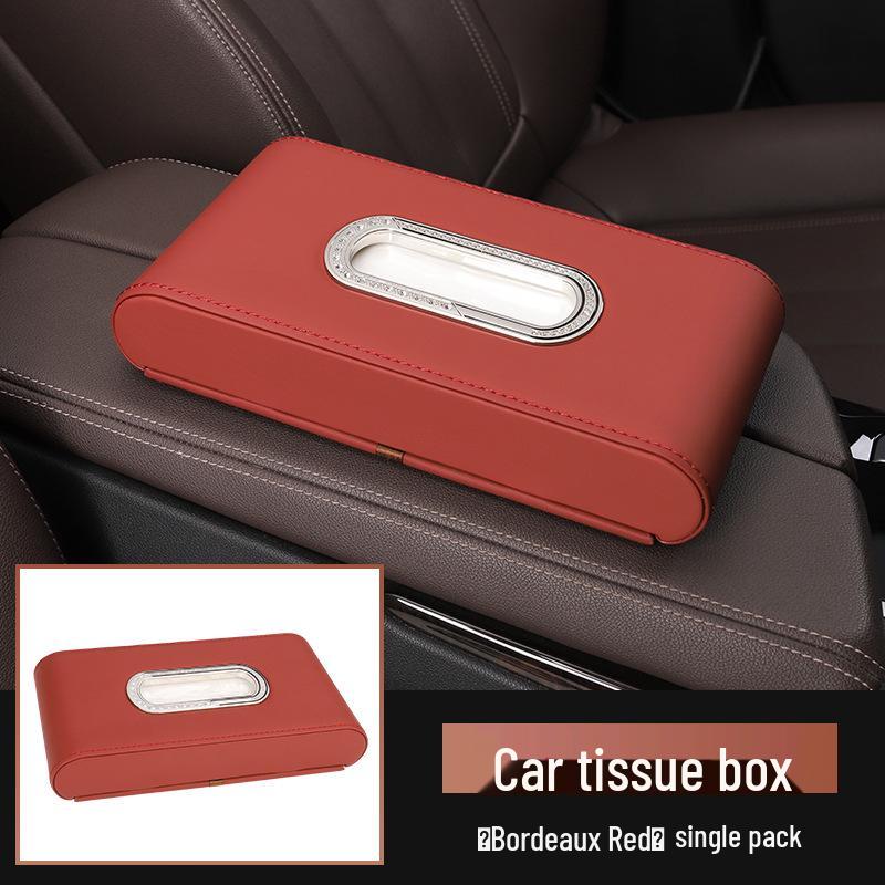 Leather Car Seat Gap Organizer and Cup Holder