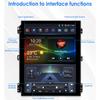 9.7'' QLED Screen 2din Android Car Radio Multimedia Video Player for Ford Fiesta 2009 - 2017 GPS Navi Carplay Auto 4G LTE RDS AI Intelligent Screen