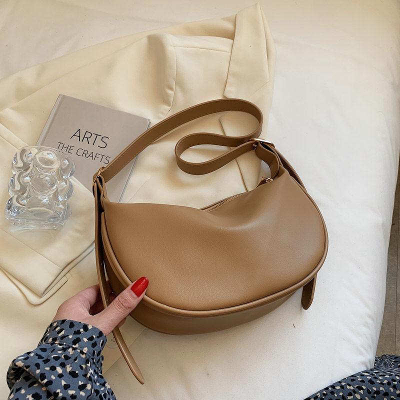 High-end Niche Small Bag Women's 2025 New Fashionable Casual Shoulder Crossbody Bag Versatile Dumpling Bag