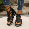 Sandalias 2025 Summer Shoes for Women Plus Size 36-43 Women Platform Sandals