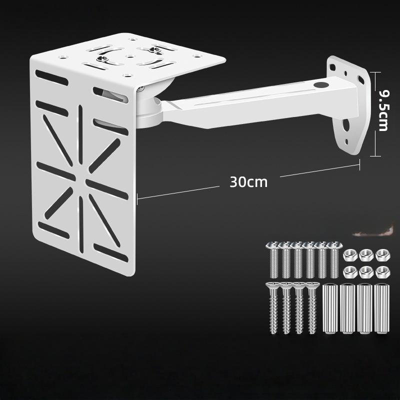 1 Set Cctv Camera Adapter Auxiliary Mount Extension Support Wall Mount Bracket Aluminum Alloy Duckbill Cctv Monitoring Bracket