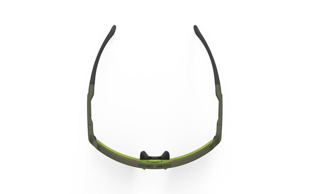 Kelion Olive Matte Yellow Lens 144mm [RUDYPROJECT] Sunglasses, Frame, Multi-Laser Lens, Width