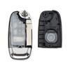 Modifizierte Fernschlüsselhülle für VW für Volkswagen Golf 6 2010G Jetta Beetle Polo Limousine 2011- Tiguan Autoschlüsselhülle 3 Tasten