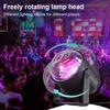 Colorful Stage Dj Club LED Disco Lights Remote Control Rotating Crystal Magical Ball Strobe Party Lights for Bar Party Club