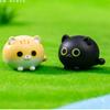 Cats Figurines Mini Cats Decors Waterproof Toy Playsets Miniature Doll Garden Figurines Cake Toppers Parties Favor
