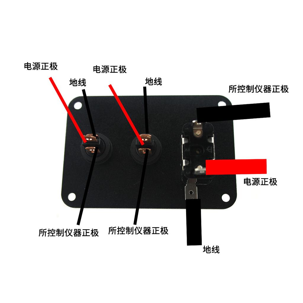 DC12V Switch Racing Ignition Engine Relays Switches Car with LED Indicator 20A ON-OFF Racing Car Toggle Switches Relays Parts