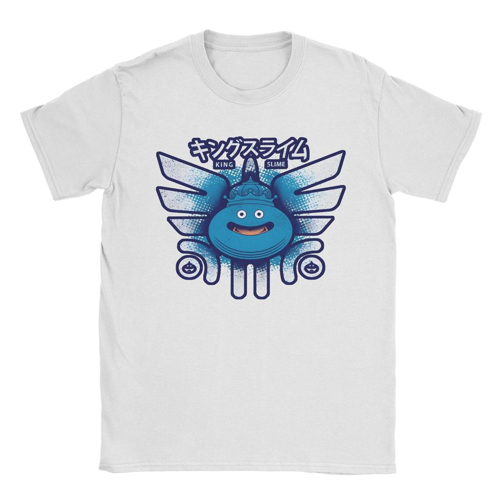 Unisex Women New Arrival Dragon Quest slime  Tee T Shirt Cotton  Tshirts Clothes
