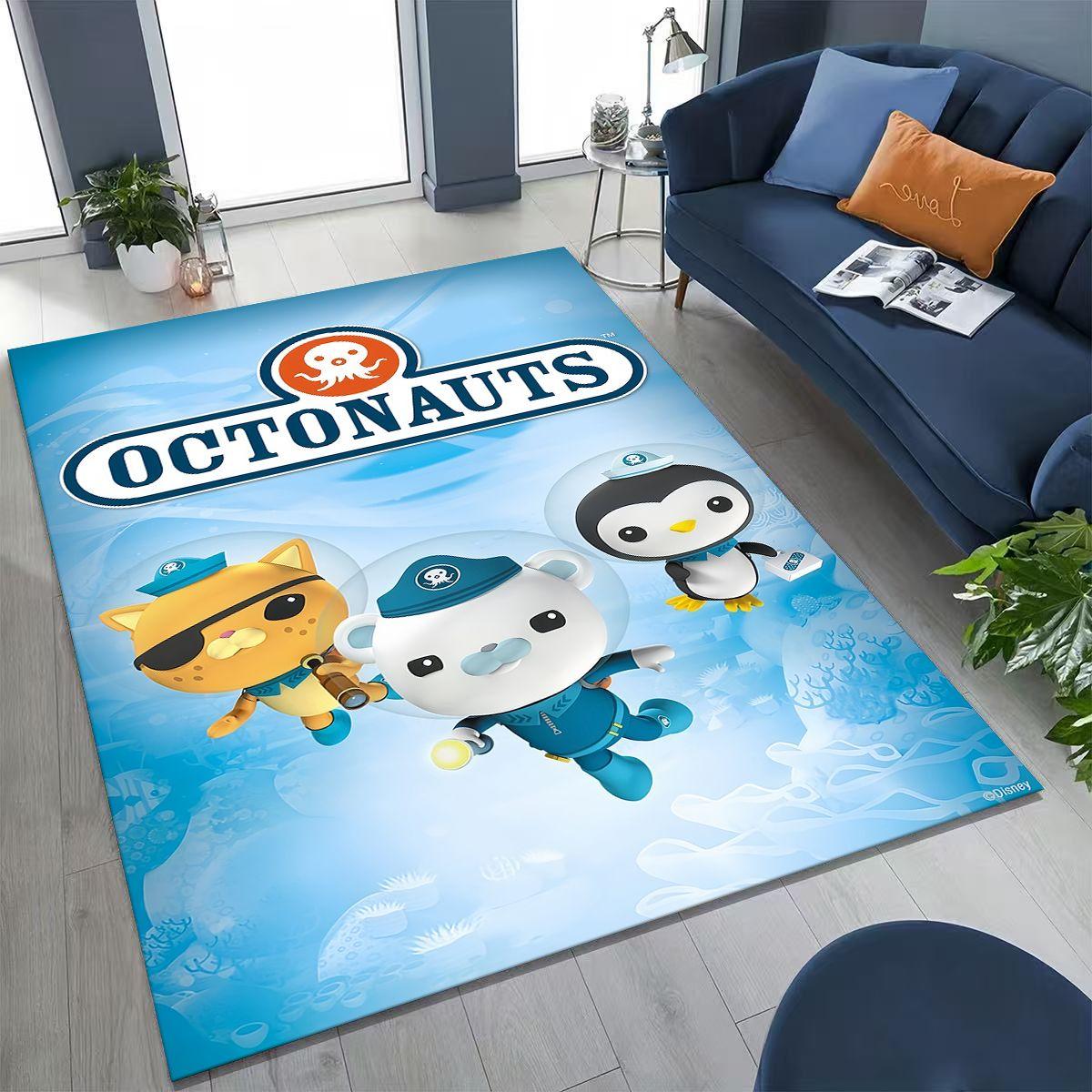 

27 Style Octonauts Barnacles Cartoon Rug for Bedroom Living Room Sofa Home Doormat Decor, Large Kids Play Non-slip Floor Mat 40x60cm( 15x23in )