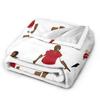 Arsenal Invincibles Minimalistische Kunst Decken Weiche Warme Flanelldecke Überwurfdecke Bezug für Bett Wohnzimmer Picknick Reise Zuhause Couch