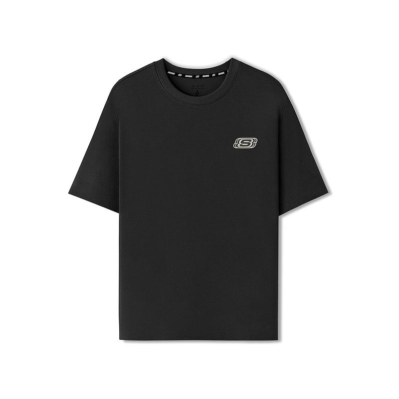 Skechers Sports Alliance Series Casual Classic Simple Short Sleeve T-Shirt Unisex Tops L225U200-0018 XS