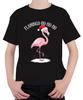 FLAMINGO-HO-HO-HO Christmas Flamingo Xmas Funny Gift Unisex Kids T