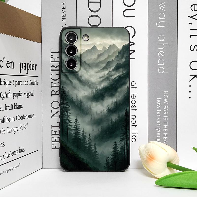 Vintage Green Forest Landscape Pattern Phone Case for Google Pixel 10 9A 8 A 7A 6 A 7 PRO 8 9 Pro XL 4G 5G Shockproof Soft Cover