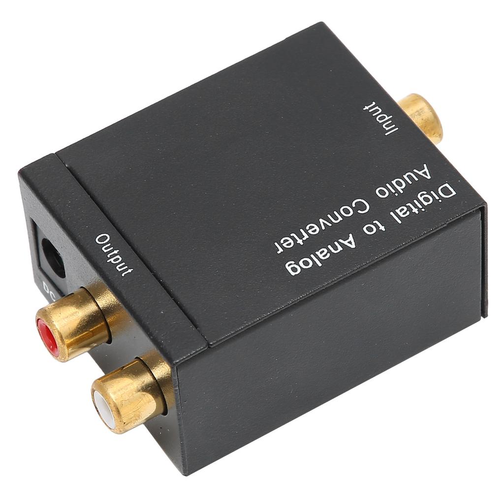 Audio Converter Digital Coaxial Optical to Analog R L Signal Adapter