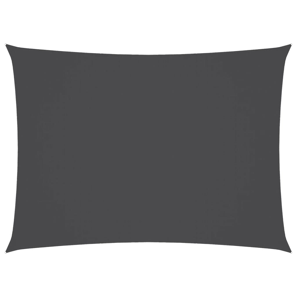 Vidaxl Rectangular Garden Sail, Oxford Fabric 2.5X4.5 M, Anthracite