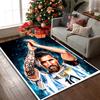 1pc Football Star Messi Printed Chair Rug for Home Office Use, Living Room Kitchen Game Room Area Carpet