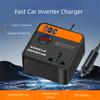 12v 24v To 110v 220v Power Adapter Fast Charging Automotive Charger Inverter for Vehicles