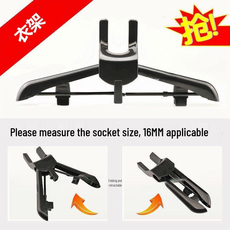 

Red Heart Electric Iron Hanger: Versatile Folding Garment Steamer Support with Air Duct and Clothes Guide.