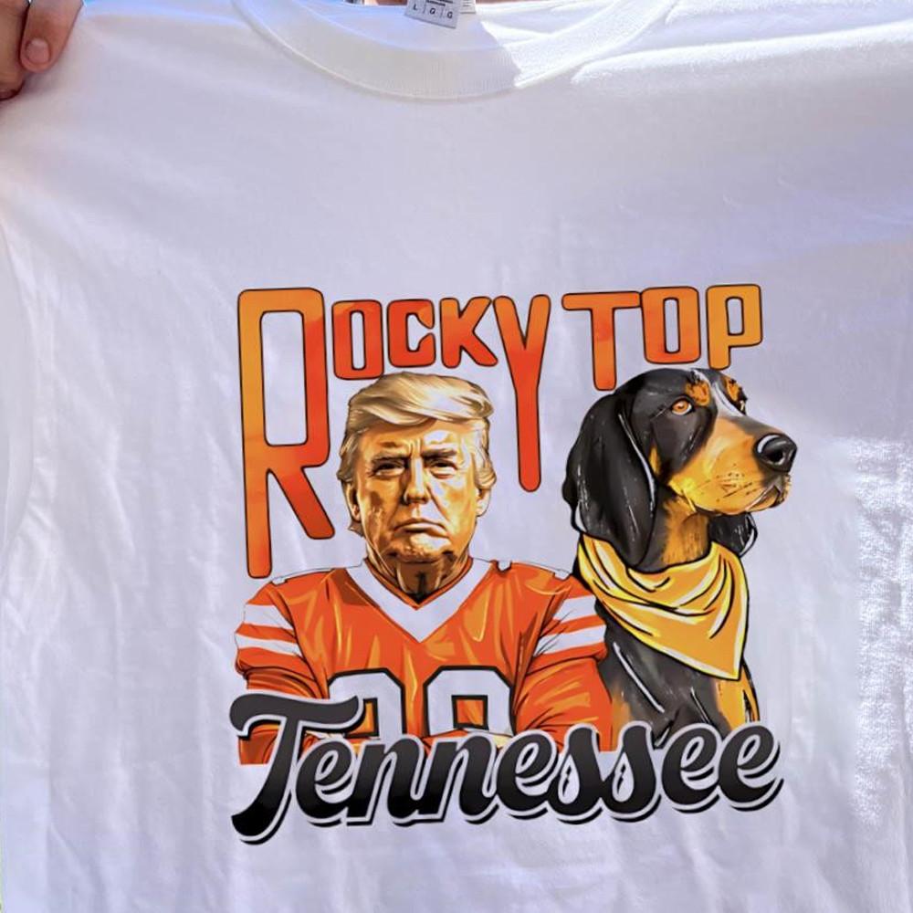 Rocky Top Tennessee Volunteers Shirt White All Sizes JJ4695