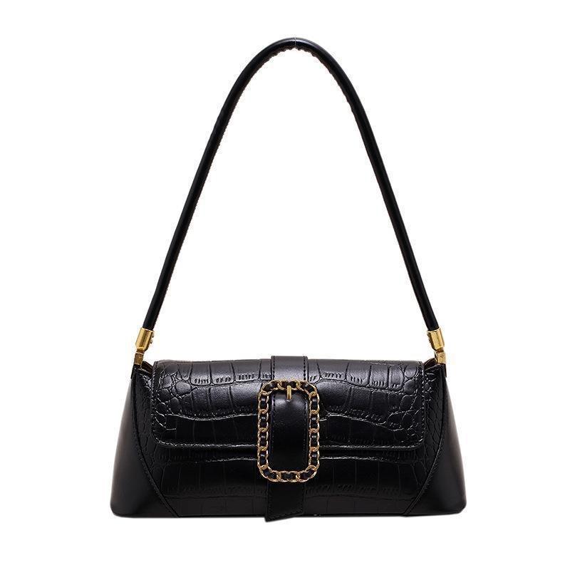 

High-end Women s Bag New Spring Summer Niche Design Hot Trend This Year Shoulder Underarm Bag чёрный