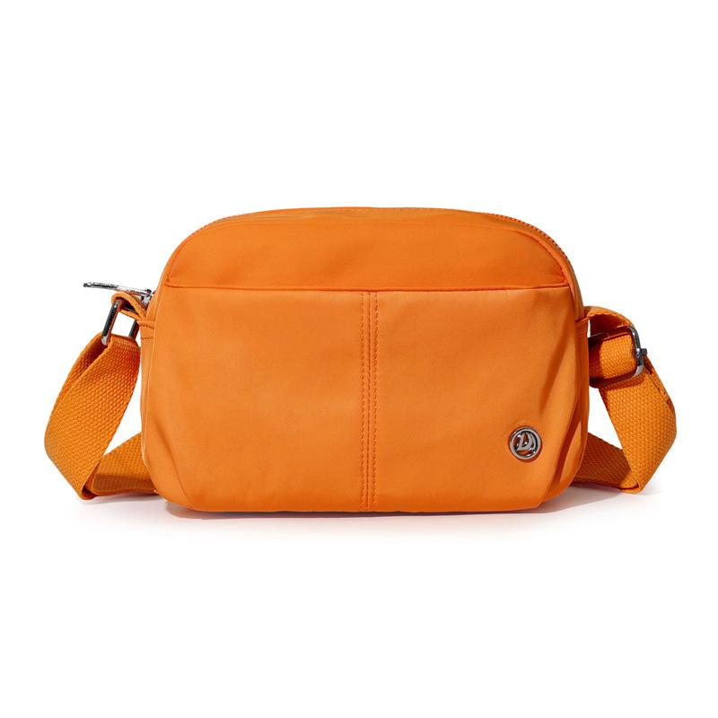 

Женская легкая наплечная сумка кроссбоди, студенческая однотонная маленькая квадратная сумка оранжевый