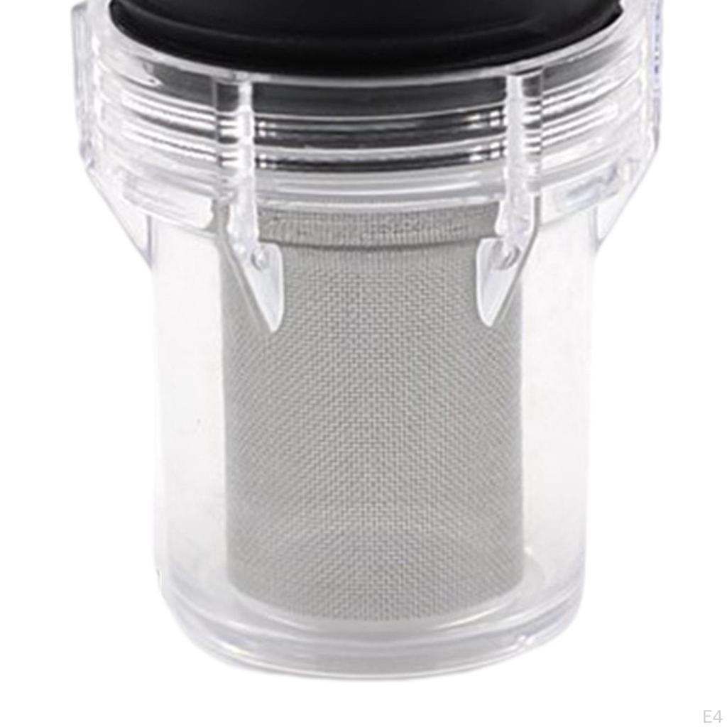 1/2 Inch Garden Watering Filter Aquarium Water Pump Inlet Inline Mesh Strainer Pond Car