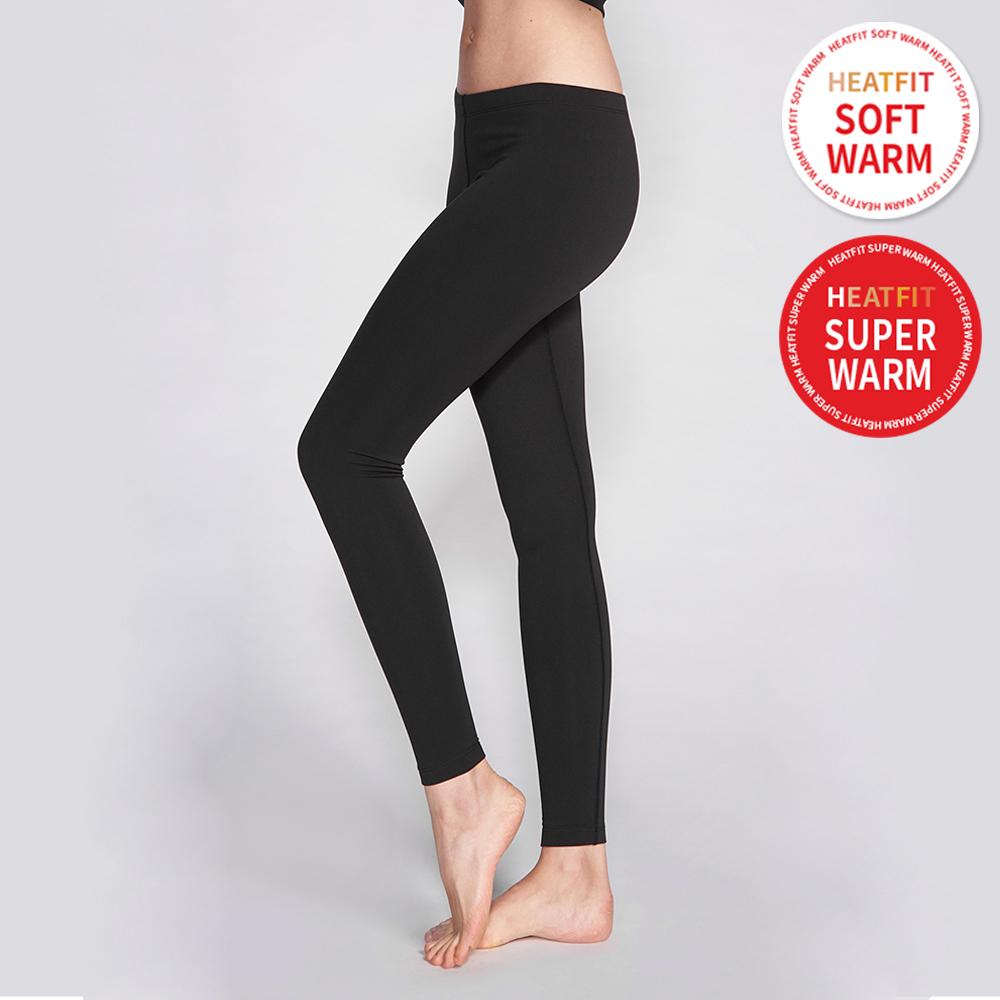 Some And Fit Soft Warm Super Warm Women'S Fleece-Lined Thermal Underwear Leggings