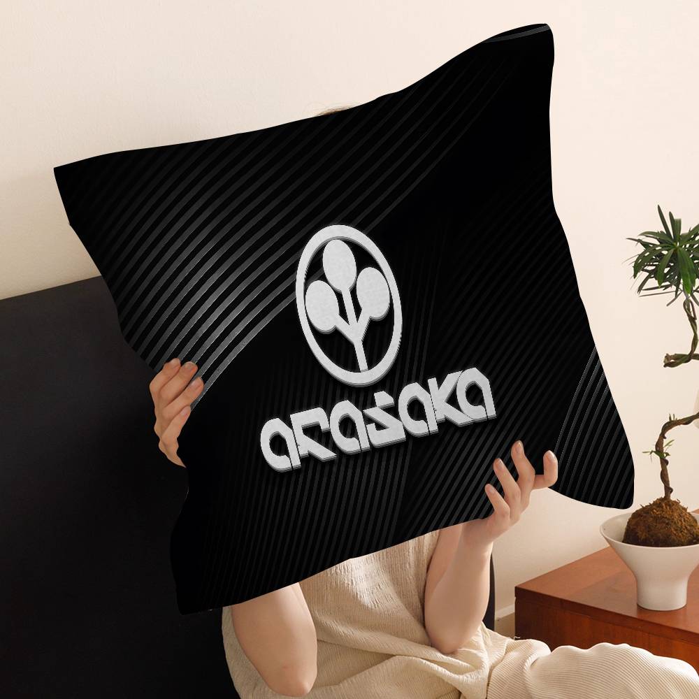 Arasaka Corporation Logo Lucky Dragon Pillow Cover Sofa Cushion Cover Home Room Decoration Children Gift