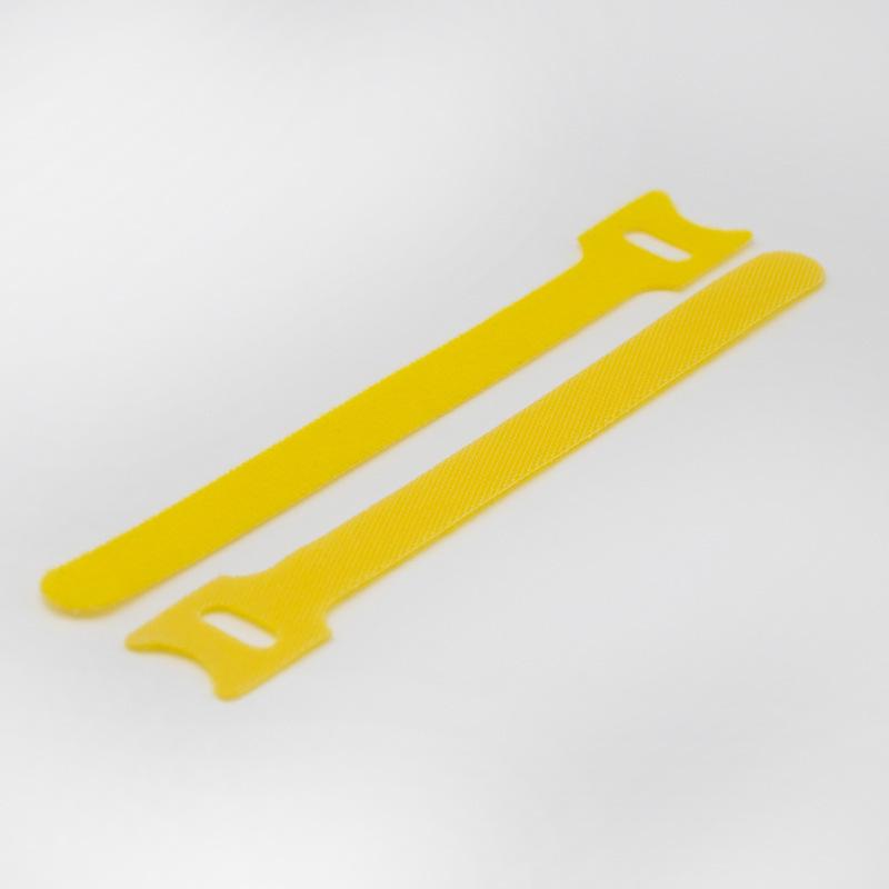 In-Stock Colored Nylon Hook & Loop Cable Ties: Self-Adhesive, Back-to-Back Cable Management Straps