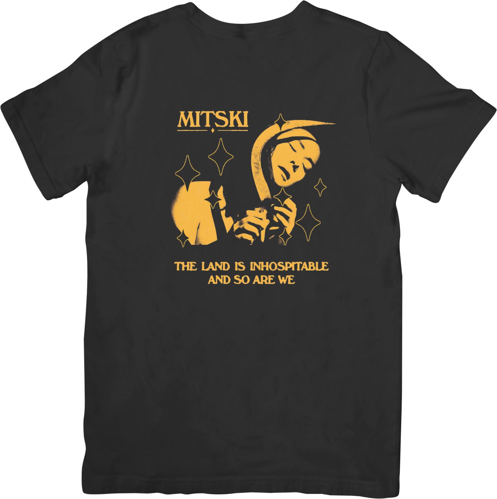 

Mitski Music Unisex Fit for Men Women Quality Cotton T-Shirt Black XXXXL