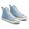 Converse Chuck 70 Denim Fashion High Trendy Casual High Top Espadrilles Unisex Blue White Orange