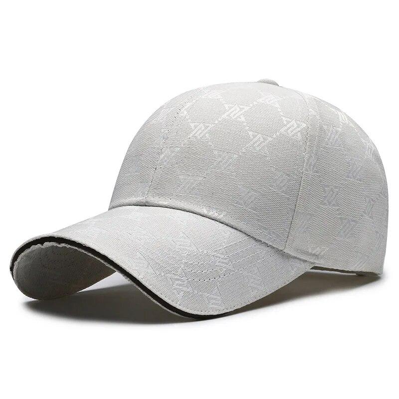 Four Seasons  Sunscreen Three-line Sewn Baseball Cap Men's And Women's Casual Cap Net Red Distressed 1841 Hat