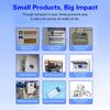 AC 50-300V 100A Voltage Current Power Meter Electricity Frequency Energy monitor Voltmeter with External Closed Ampere Inductor