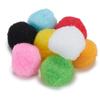 Pincello pompons 2,5 cm textile 12 pièces
