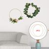 Metall Floral Hoop Rahmen Blume Ring Kranz Hängen Hochzeit Party Decor
