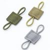 10 Pcs Tactical Gear Holder Clip Molle Webbing Retainer Elastic Binding Ribbon Buckle for Tactical Vests Backpacks