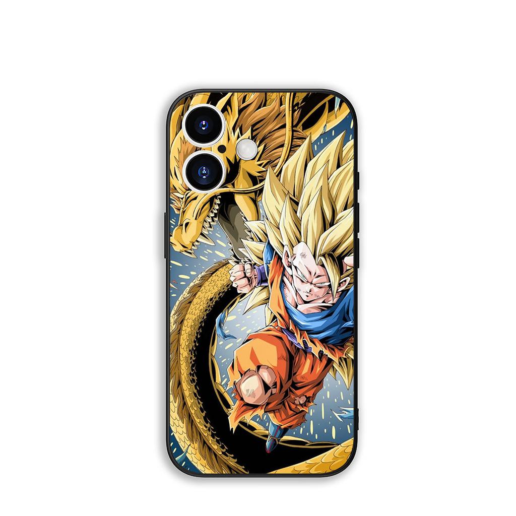 for Apple iPhone 17 16 15 11 Pro XS Max XR 6 7 8 Plus + SE 2020 5 16E Phone Cover Case Gokus Dragon Son Gohan Ball Z