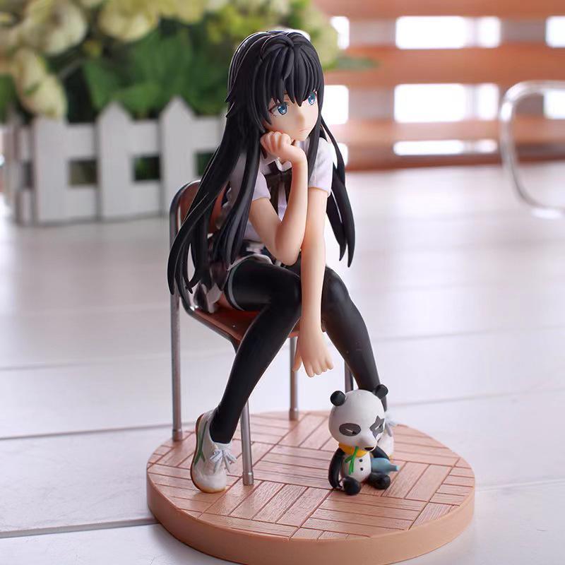 Anime Yukino Yukinoshita Kotobukiya Auto Stuhl Figur Modell Spielzeug Ornament