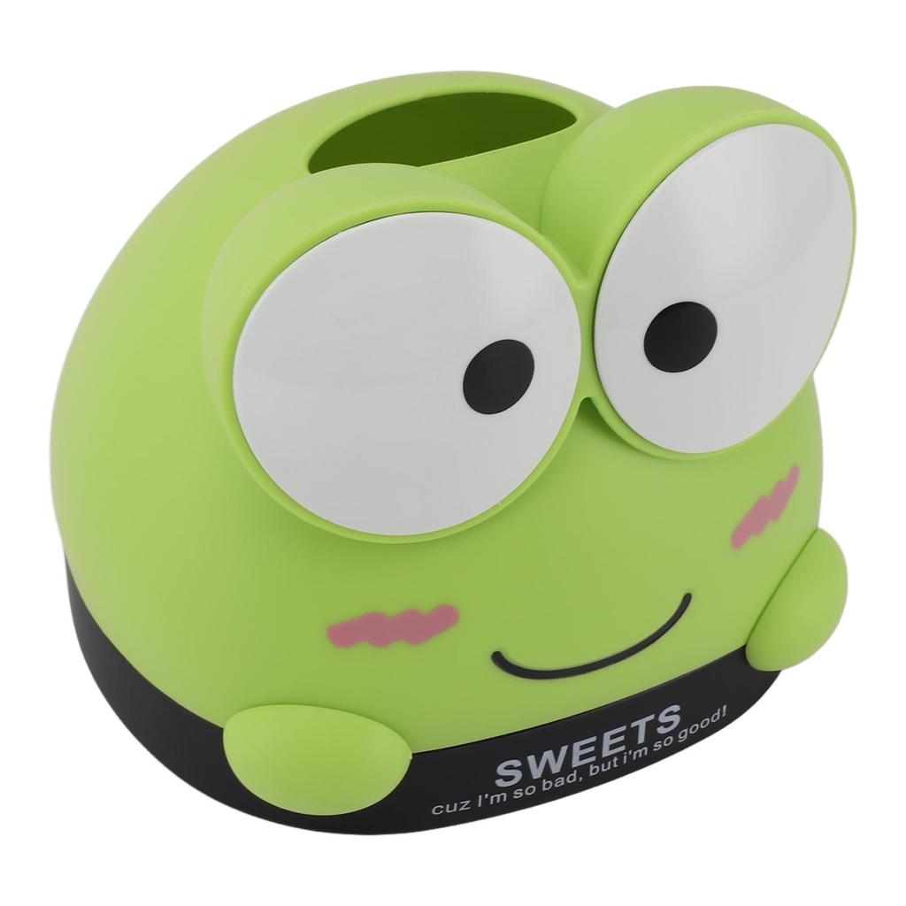 Niedlicher Frosch Taschentuchbox Abdeckung PP Cartoon Tier Schreibtisch Servietten Spender Taschentuchhalter Box für