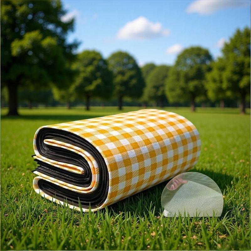 Beach Mat Waterproof Picnic Outdoor Sleeping Pad 2 Person Large Foldable Lightweight Sandproof For Camping and Hiking