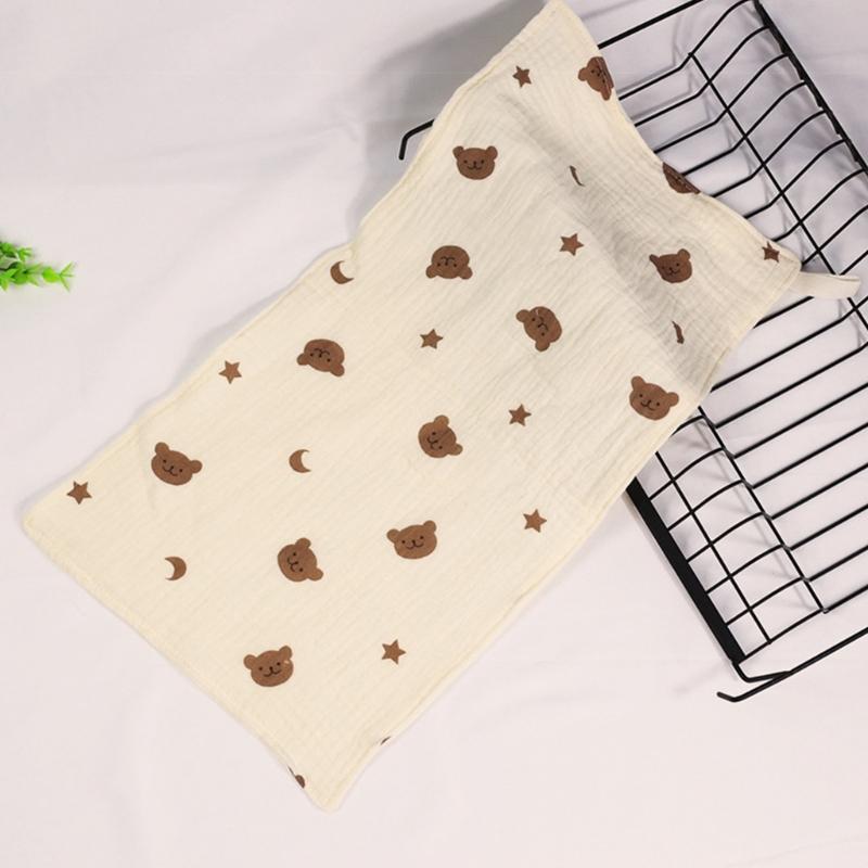 Cotton Face Towel Small Towels Soft & Absorbent Washcloth Multi-pattern Designs Face Towels for Washing & Drying Durable