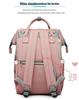 LEQUEEN Multifunctional Fashion Mummy Bag: Large Capacity Mom and Baby Backpack