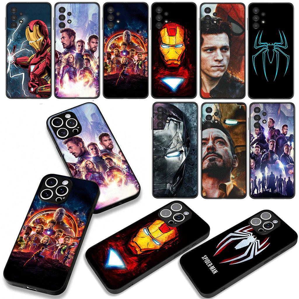 Cover for Huawei P30 P20 P10 Mate 10 20 Pro Lite Y9A Y8S P Smart Y7 Y9 Prime Y6 Phone Case Spiderman Marvel Spider Iron Man