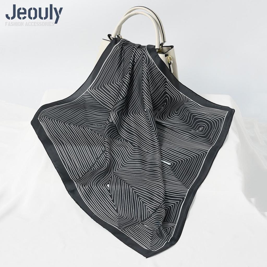 Cross-Border 70cm Silk Cashew Print Scarf - Autumn/Winter Women's Fashion Headscarf