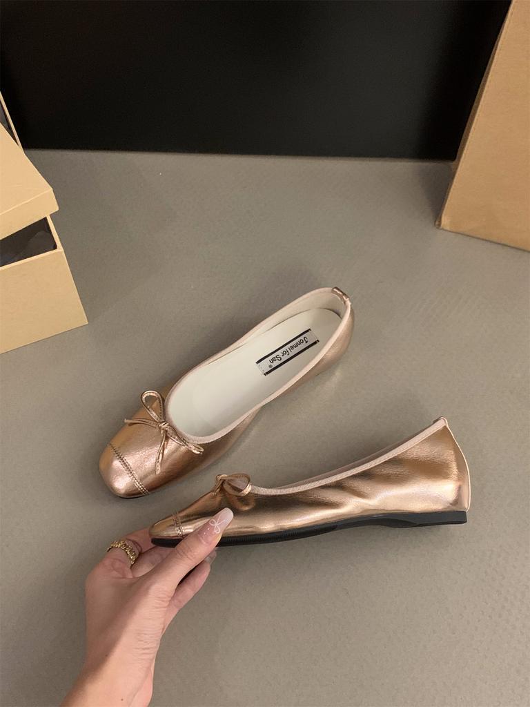 Jonmei for San Nei height increase silver single shoes women's shoes spring and autumn 2025 new summer French small fragrance