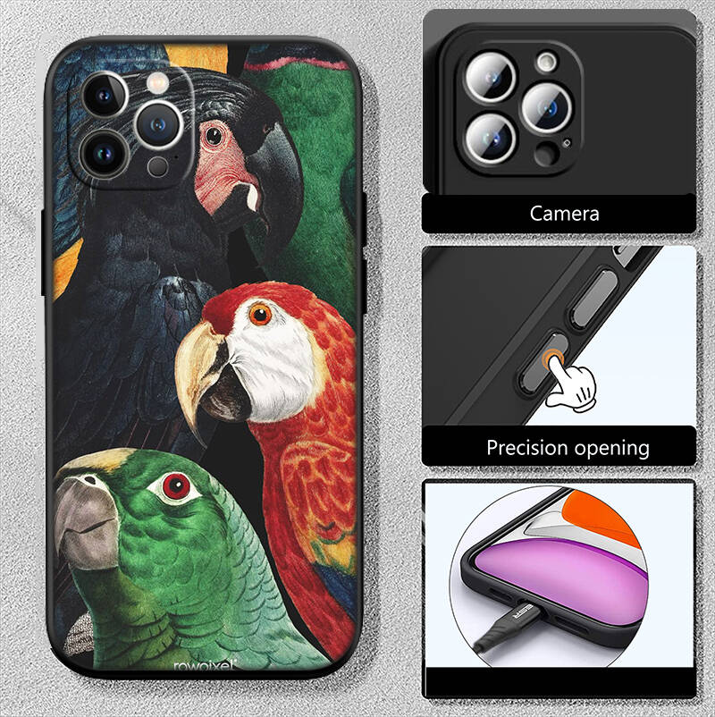 Parrot New Phone Case for Samsung S20 S21 S22 S23 S24 FE Ultra Plus Lite S21S A07 A17 A36 A37 A55 A57 F06 F16 M06 M16 M56
