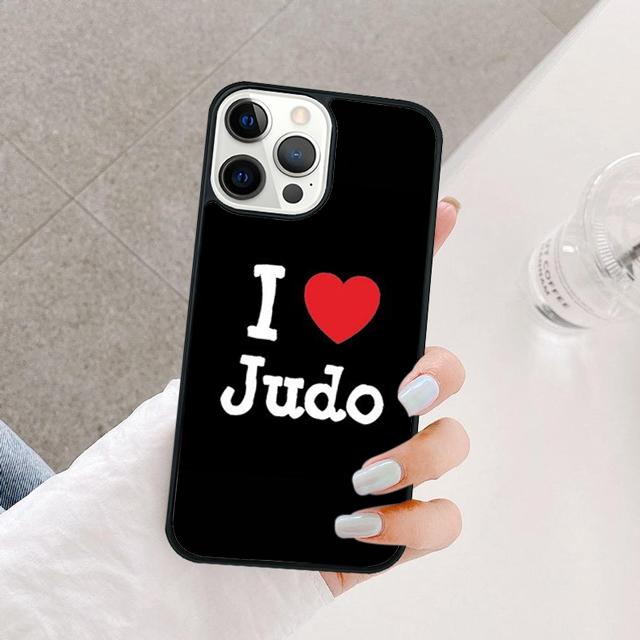Judo Phone Case Back Cover for iPhone 17 Air 16 15 14 13 11 12 Pro Max Plus Shell Coque
