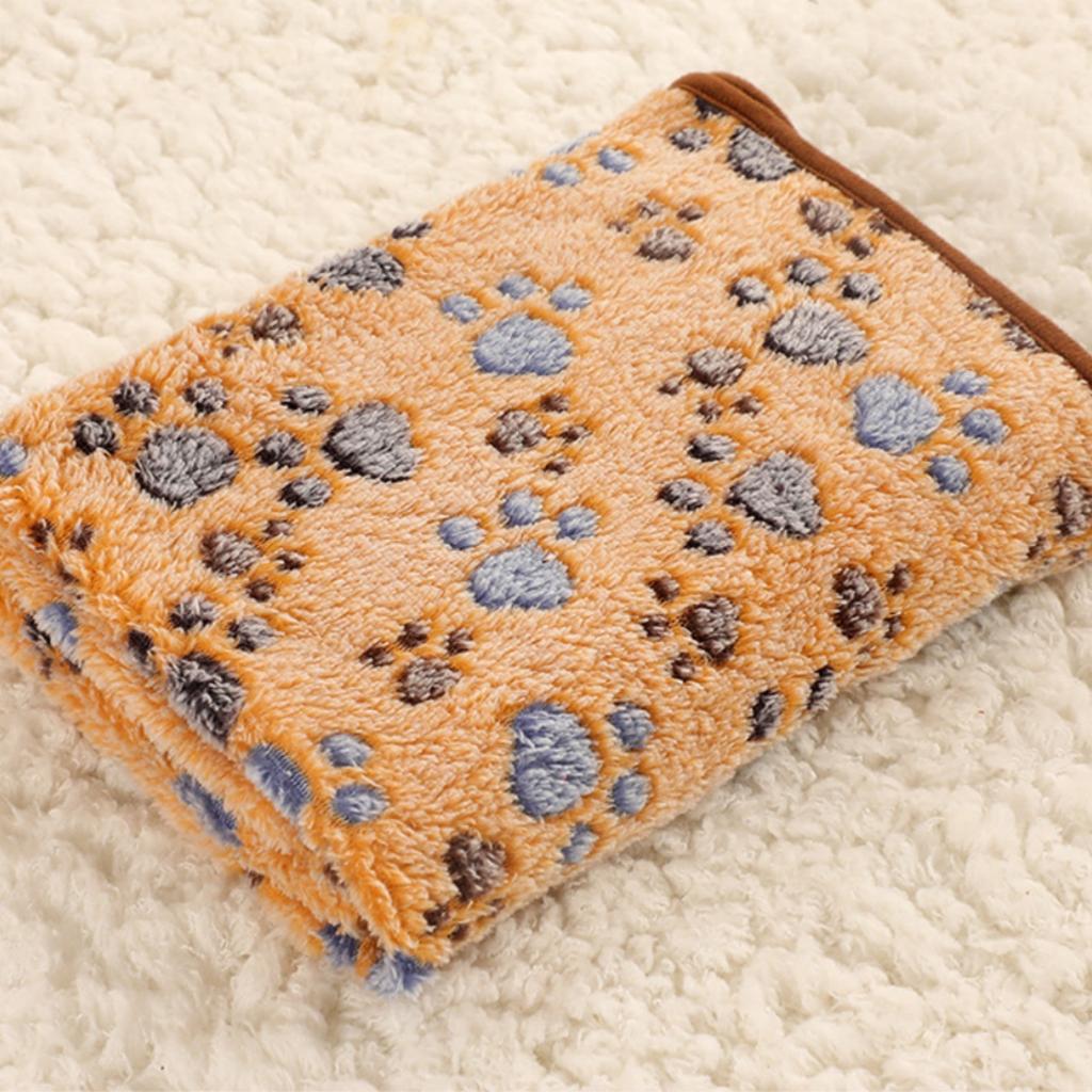 Cute Warm Pet Bed Dog Mat Cover for Sofa Towel Cat Doggie Blanket Fleece Soft Blanket for Small Medium Large Dogs Puppy Pads