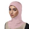 Women Headscarf Hat Solid Color Ethnic Top Hat Comfortable Elastic