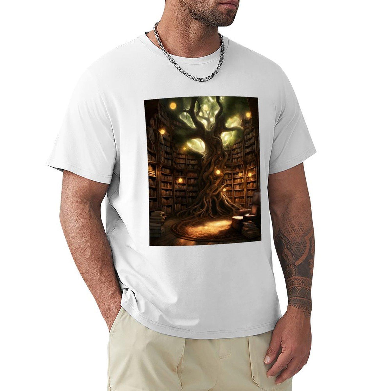 Book Aesthetic TShirt vintage boys whites anime stuff shirts graphic tee men S