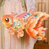 Glowing Goldfish Lantern Handmade Chinese Glowing Handheld Lantern  Hanfu Accessories